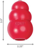 KONG Classic Medium Dog Toy: Chewable, Stuffable, with Unpredictable Bounce, Durable Rubber