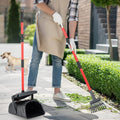 Large Swivel Bin & Rake Pooper Scooper, Non-Breakable with 20 Waste Bags, Easy Cleanup