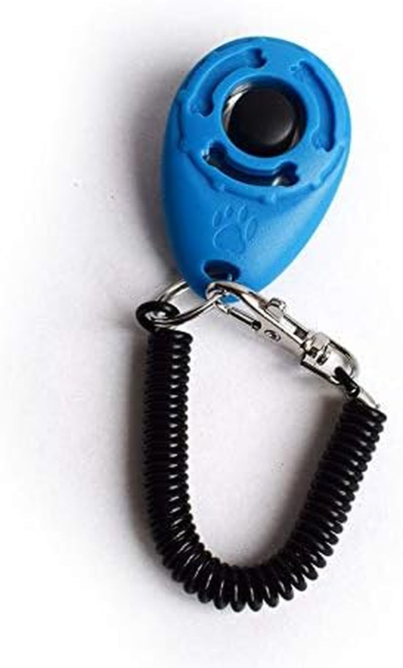 Ruconla 4 Pack Dog Training Clicker with Wrist Strap, Pet Training Clicker Set