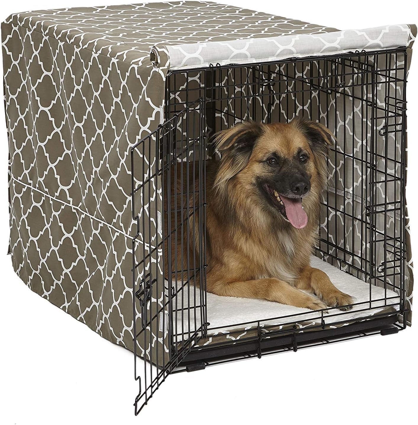 Midwest Homes Dog Crate Cover – Machine Washable Privacy Cover for Midwest Crates, Durable & Easy to Clean, Fits Standard Crate Sizes