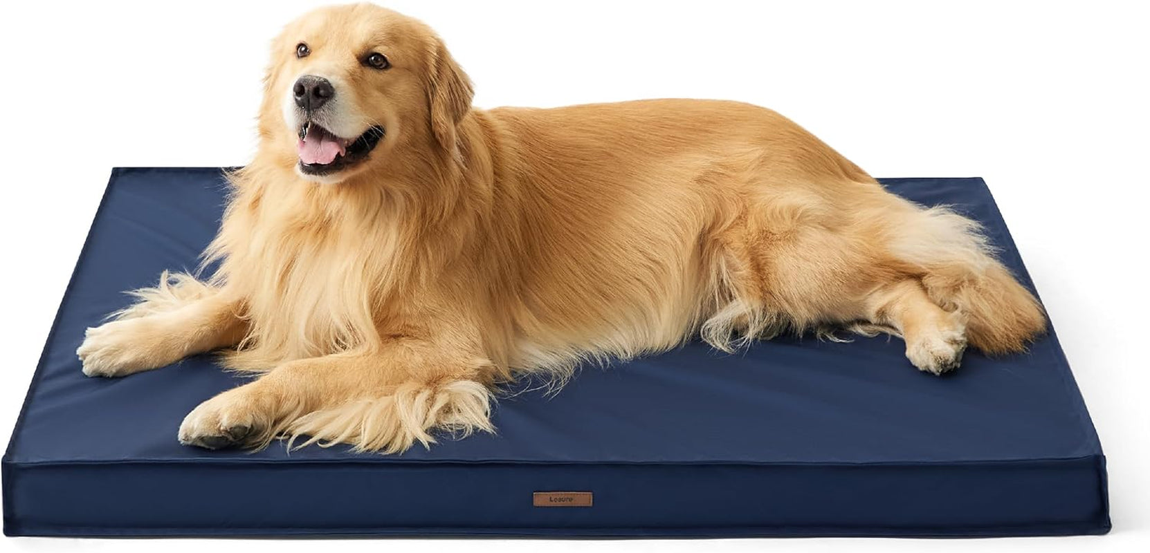 Lesure Outdoor Waterproof Orthopedic Dog Bed, Large, Washable - Oxford Fabric