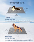 Large Dog Cooling Mat - Reversible Silicone Pet Cooling Pad, Durable & Washable, Ideal for Hot & Cold Use