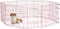 Midwest Foldable Metal Dog Exercise Pen – Portable Pet Playpen, Durable & Secure Outdoor/Indoor Dog Exercise Enclosure