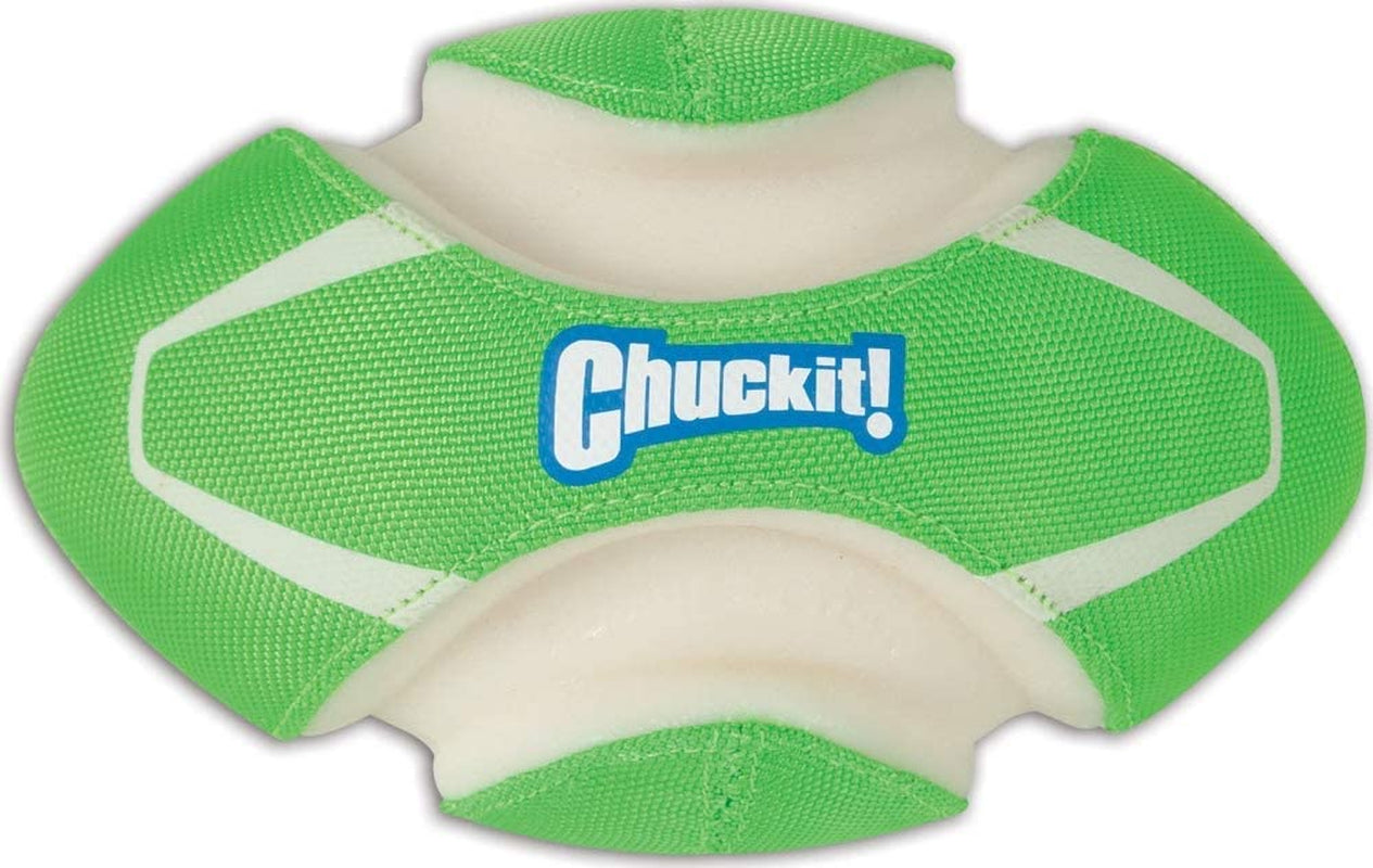 Chuckit Max Glow Fumble Fetch Dog Football Dog Toy