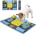 Hertzko Snuffle and Lick Mat Set with Spatula - Interactive Enrichment Toys for Dogs and Puppies