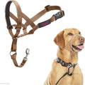 HALTI Headcollar for Medium Dogs - Adjustable, Reflective Anti-Pull Collar with Padded Nose Band