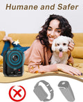 2-Pack Anti-Barking Devices: Rechargeable Ultrasonic Bark Control, Effective Indoor/Outdoor