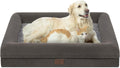 XL Orthopedic Dog Bed: Waterproof, Washable, Grey, Ideal for Large Dogs