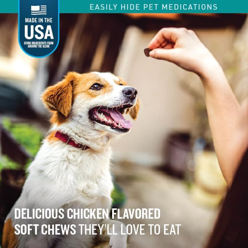 Pill Treats for Dogs, Advanced Chicken Flavor Soft Chews, Easy-to-Give, Helps Administer Medicine with Delicious Flavor