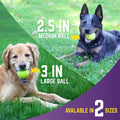 Chew King Supreme Fetch Balls: Extremely Durable Rubber, 2.5