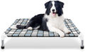 Elevated Taste Life Pet Bed, Raised Dog Cot for Small Pets - Comfort & Style