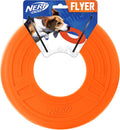 Nerf Dog Rubber Tire Flyer, Flying Disc, Floats, Durable - 10