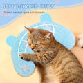 Soft U-Shaped Dog Calming Pillow, Fluffy Pet Neck Pillow, Anxiety Relief Bed Pillow for Pets