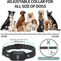 Wireless Dog Fence for 2 Dogs – 3500ft Range Electric Fence with Rechargeable Dog Shock Collar, 3 Training Modes, Flash Light, Waterproof