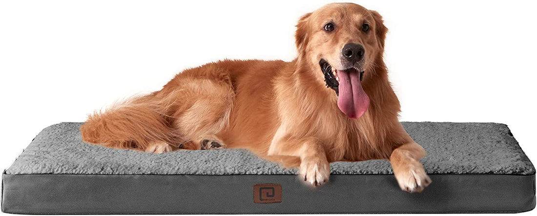 XL Orthopedic Dog Bed: Removable Washable Cover, Crate Compatible - Various Sizes & Colors