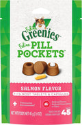 Greenies Pill Pockets for Dogs, Real Peanut Butter Flavor, Capsule Size Soft Treats, Easy-to-Give Pill-Hiding Dog Snacks