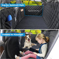 URPOWER Dog Car Seat Extender with Seat Cover: Waterproof Hammock, Mesh Window, Storage Pocket