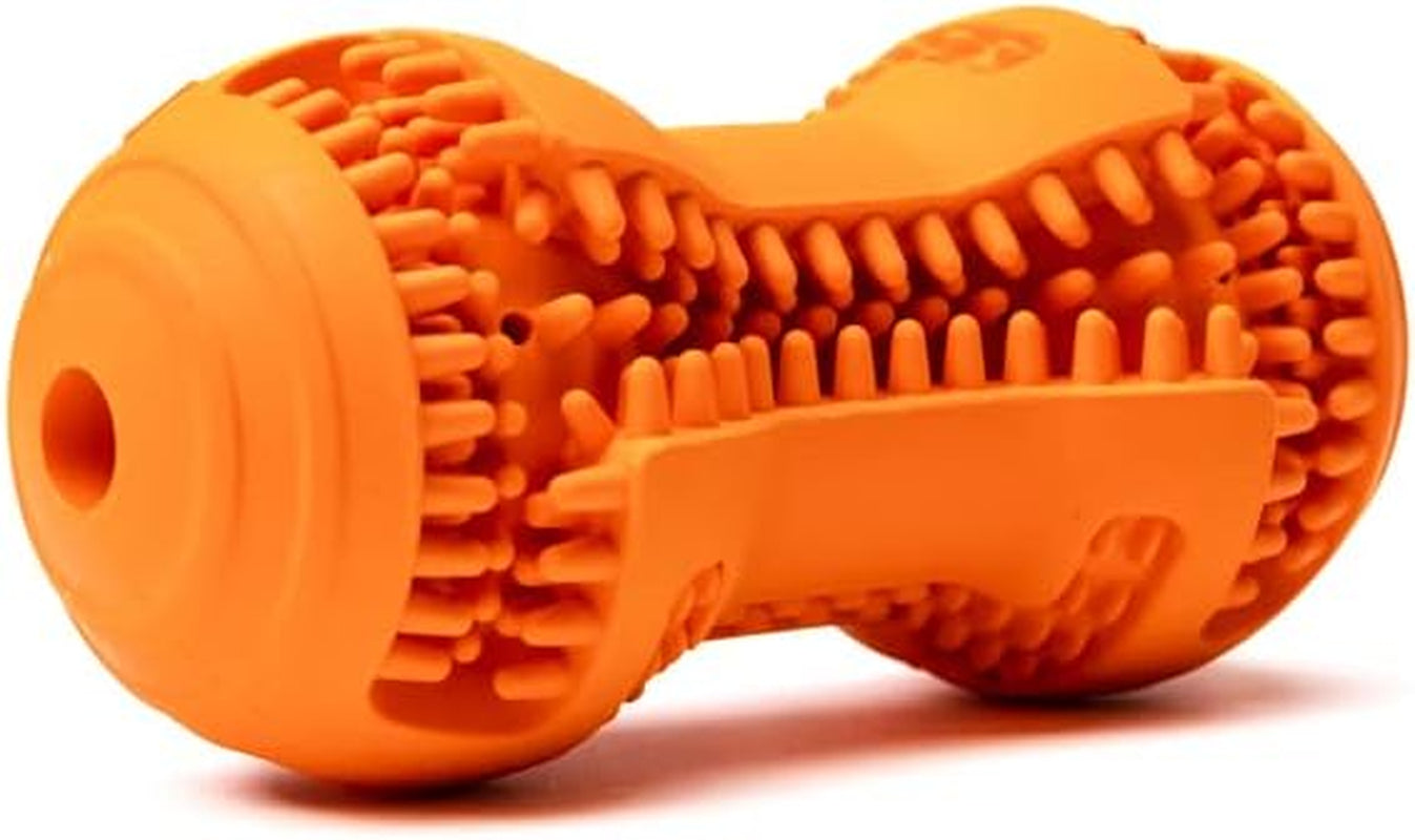 Fillable Dog Toy for Teeth Cleaning, Durable for Aggressive Chewers, Use with Peanut Butter or Toothpaste