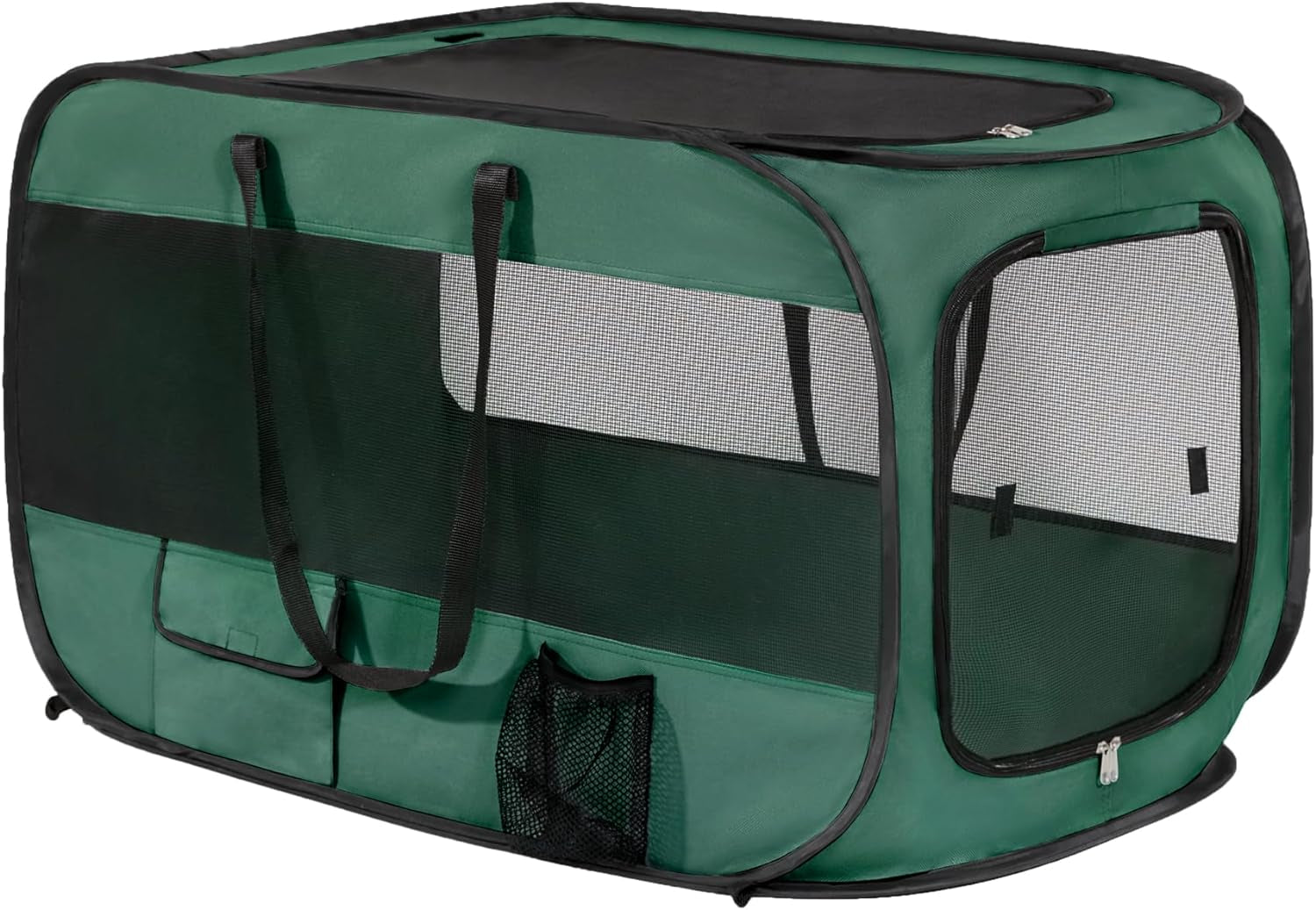 Love's Cabin Portable Large Dog Bed - Pop-Up Indoor/Outdoor Kennel, Car Seat Crate & Cat Bed Collection