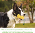 Carllg Tough Squeaky Dog Chew Toy: Durable, Interactive for All Dog Sizes, Corn Stick Design