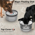 1-Gallon No Spill Dog Water Bowl - Large Capacity, BPA-Free, Anti-Splash with Non-Slip Base