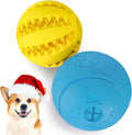 HIPPIH Dog Puzzle Toys 2-Pack - Interactive Treat Dispensing Balls for Small & Medium Dog